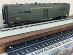 Military Wwii Pullman " Troop Kitchen 50FT W/interior Detail Ho Scale Gold New. Fixed Price $109.95.