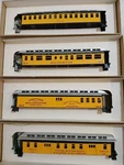 Roundhouse 84882 50' Overland D&rgw 4-CAR Pass Set Kits #2. Fixed Price $119.99.