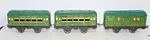 American Flyer Prewar Gauge Nation Wide Lines Jc Penny Passenger 3 Car Set B2. Fixed Price $170.00.