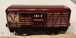 Marx 59 U.p. Stock Car - 6 Inch / 4 Wheel Plastic Knuckle Couplers. Fixed Price $25.00.