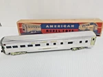 American Model Toys H-007 Ho Scale Aluminum Streamliner Passenger Car And Box. Fixed Price $52.00.