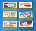 Lionel 1950'S Lot Of 6 Mint #310 Billboard Signs Sunoco Nash Silver Springs +3. Fixed Price $30.00.