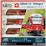 Kato 10-1273 Swiss Rhaetian Railway (rhb) Abe 8/12 (happy) Cars Set. Fixed Price $313.85.