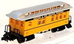 Athearn 12411 34' Overton Drgw Business Rapido Cplrs+mtl Whls (no Box). Fixed Price $49.95.