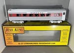 Rail King By Mth Electric Trains Santa Fe Streamlined Passenger Car Item RK-6011. Fixed Price $64.35.