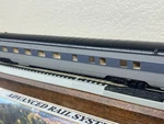 Pullman Pool Thru Car 10-5 Sleeper 2-TONE Gray- Ho Scale -w/interior New Rtr Oop. Fixed Price $143.95.