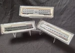 Con-cor N-scale Coaches 3X Lot Santa Fe Bnsf. Fixed Price $74.99.