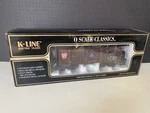 K-line K612-1891 Pennsylvania Prr Bay Window Scale Caboose Light/smoke Euc. Fixed Price $80.30.