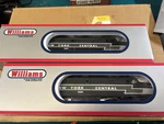 Williams Nyc Item 2801 22613 Passenger Car Aluminum Set Diesels. Fixed Price $573.75.