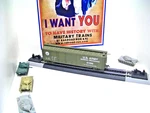 Ho Ihc Us Army Military General Ordanance Box Car #M1628 In Olive Drab 50 Ft. Fixed Price $19.98.