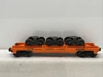 Lionel Lines 6362-55 636255 Gauge Postwar Orange Railway Truck Freight Car. Fixed Price $26.95.