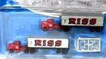 Rtr Classic Cmw Mini Metals Riss Ih R-190 Tractors W/aerovan Trailers 1/160. Fixed Price $21.98.