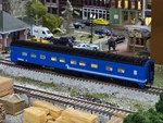 Rapido BCWCR11 / 104120 Ho Scale 10-5 Sleeper Conrail Blue Can Opener (cust. Fixed Price $119.99.