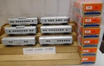 Lionel Lines 52464 65, 67, 68, 69 Streamlined Passenger Car Train Gauge 2400. Fixed Price $399.95.