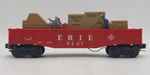 Lionel 6-9307 Gauge Erie Animated Cop & Hobo Gondola #9307 Ex. Fixed Price $26.23.