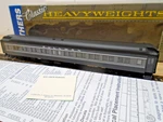 Walthers Ho 932-10416 Two-tone Gray Heavyweight Coach+metal Whls+scale Cplrs Mib. Fixed Price $64.99.