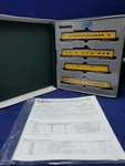 Kato Scale #106-024 Union Pacific Smooth Side Passenger Car Train Set. Fixed Price $225.00.