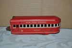 Vintage Marx New York Central Nyc Red Mercury Detroit Observation / Passenger !!. Fixed Price $41.69.