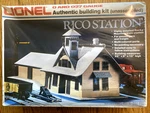 Lionel 6-2709 Rico Station Building Kit Original 1981 Factory Sealed Box &27. Fixed Price $45.00.