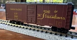Deluxe Scale Rtr #143512 40 Box Car Union Pacific Overland 101607 Nib Ny. Fixed Price $22.99.