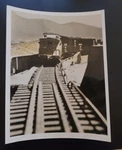 1938 Linn Westcott Photo Model Railroad Club Of Milwaukee Union Terminal Caboose. Fixed Price $222.00.
