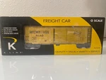 Line Milwaukee Road #2155 Boxcar Scale, Item #K761-1373, ***nib***. Fixed Price $34.99.