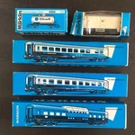 Rklin Ho Gauge Model Railway Train & Passenger Cars Set, West Germany Used. Fixed Price $635.83.
