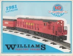 Williams Electric Trains 1981 Catalog. Fixed Price $48.74.