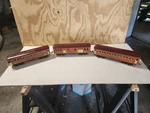 Lionel Lines Gauge Passenger Cars Lighted 1766 1767 1768 Tin. Fixed Price $750.00.