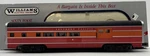Williams Gauge Southern Pacific "daylight" Aluminum Combine Passenger Car Ex. Fixed Price $64.99.
