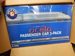 Lionel 6-15584 Amtrak Acela 3 Car Set New Sealed Plastic W/brown Shipping Box. Fixed Price $899.99.