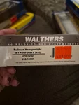 Walthers Ho-scale Pullman Heavyweight 28-1 Parlor Passenger Car #932-10305. Fixed Price $90.00.