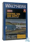 Walthers 933-3011 Central Gas & Supply Kit Ho Scale Train. Fixed Price $28.99.