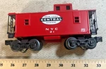 Lionel 6-36553 New York Central Red Caboose Lighted, Lightly Used (c). Fixed Price $15.00.