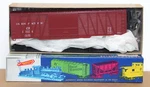 Roundhouse 2117 50' Ob Ss Dd Wood Box Car Steel Ends Kit Up 151276 Nib. Fixed Price $12.99.