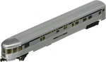 Industries Streamline Fluted Observation Car With Lighted Interior - B&o (n Scal. Fixed Price $69.10.