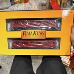 Railking M.t.h. 2-CAR Non-powered Subway Set Gauge Nyc Transit Lighting. Fixed Price $299.00.