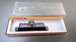 N-scale Arnold Germany Billboard Mobilgas Pegasus Dome Tank Car In Box. Fixed Price $14.00.