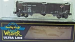 Weaver Scale Ultra Line 3 Bay Hopper T&p Texas Pacific Rail Coal Load. Fixed Price $52.00.