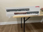 Marklin 43279 Lighted Passenger Car Set. Fixed Price $160.00.