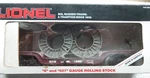 Lionel / 0-27 Scale Lines Depressed Flatcar With Wire Coils #6-16318. Fixed Price $19.99.