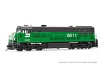 Rivarossi HR2887 Ho Scale Burlington Northern Ge U25C Phase Ii 5611 (analog Dc). Fixed Price $169.69.