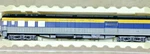 Ho Scale Rivarossi, Rpo Car, Chesapeake & Ohio, Blue, Gray, #414 - 6024/0. Fixed Price $36.00.