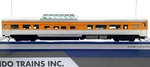 Ho Rapido 116038 Budd Mid Train Dome Ski Unlettered Custom Painted. Fixed Price $269.99.