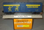 Mth 30-4158A Alaska Arr #10956 Boxcar O/027 Ga. Wks W/ Lionel 2006. Fixed Price $33.00.