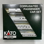 Kato Gauge 106-1502 Corrugated Passenger Car Set A, At&sf 3.1.1. Fixed Price $184.50.