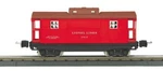 Mth Lionel Tinplate 11-70159 2800 Series Lines Caboose Red & Brown New. Fixed Price $59.00.