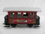 Vintage Lgb Scale The Christmas Train 2000 Passenger Car #36075 Vg. Fixed Price $109.99.