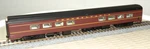Walthers Ho 920-9245 85' Budd 68 Seat Full Diner Prr Broadway Limited Dcc Lights. Fixed Price $135.00.