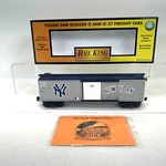 Mth Railking 30-74179 Mlb New York Yankees Boxcar O-27 Gauge Baseball. Fixed Price $80.99.